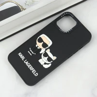 قاب Casetify آیفون iPhone 12 Pro Max طرح Karl Lagerfeld برجسته