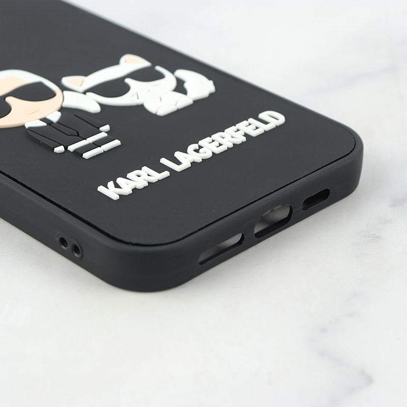 قاب Casetify آیفون iPhone 12 Pro Max طرح Karl Lagerfeld برجسته