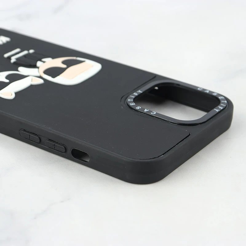 قاب Casetify آیفون iPhone 12 Pro Max طرح Karl Lagerfeld برجسته