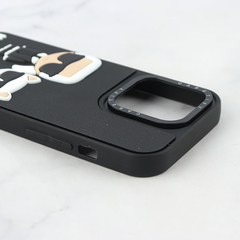 قاب Casetify آیفون iPhone 15 Pro طرح Karl Lagerfeld برجسته