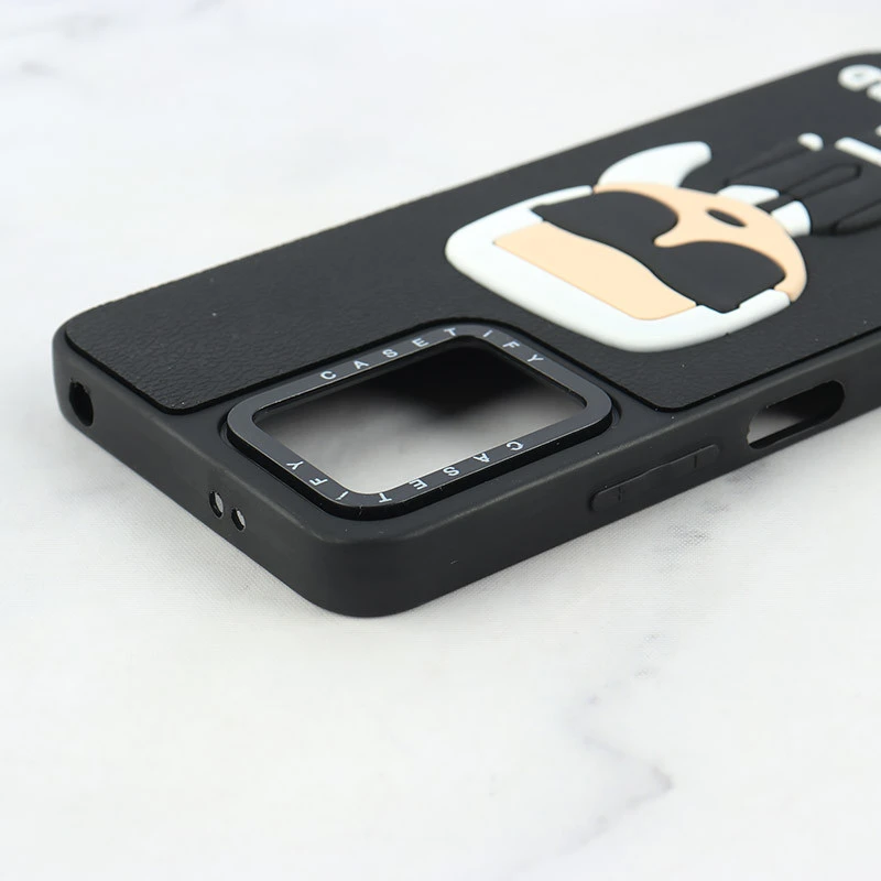 قاب Casetify شیائومی Redmi Note 12 5G طرح Karl Lagerfeld برجسته