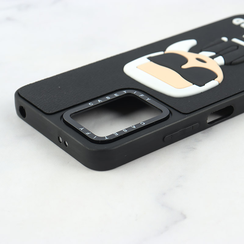 قاب Casetify شیائومی Redmi Note 12 5G طرح Karl Lagerfeld برجسته