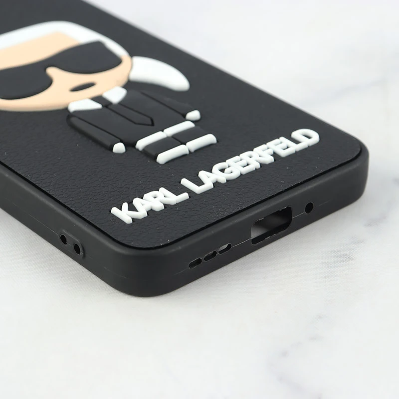 قاب Casetify شیائومی Redmi Note 12 5G طرح Karl Lagerfeld برجسته