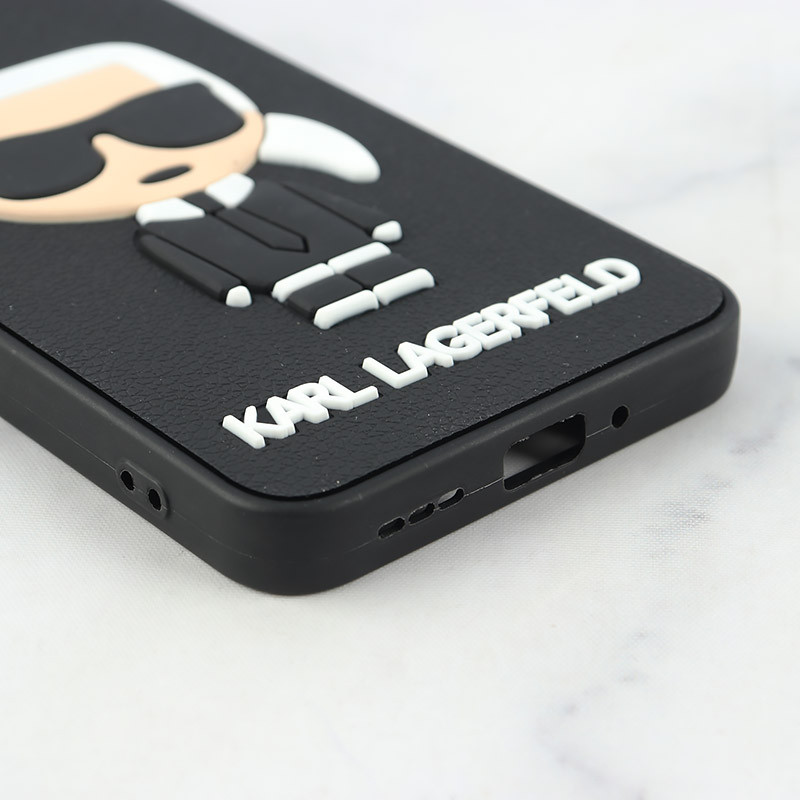 قاب Casetify شیائومی Redmi Note 12 5G طرح Karl Lagerfeld برجسته