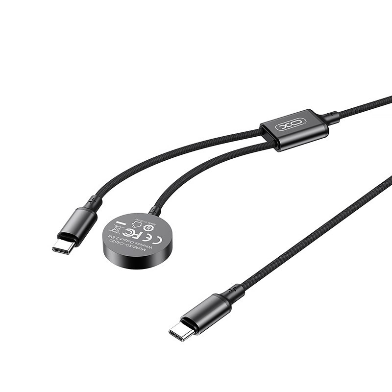 کابل دو سر تایپ سی و مغناطیسی شارژ XO XO-CX030 1m