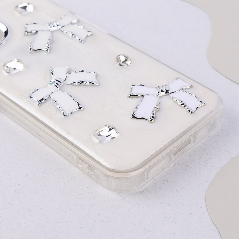 قاب اکلیلی Vip Max آیفون iPhone 13 / 14 پاپیونی نگین دار