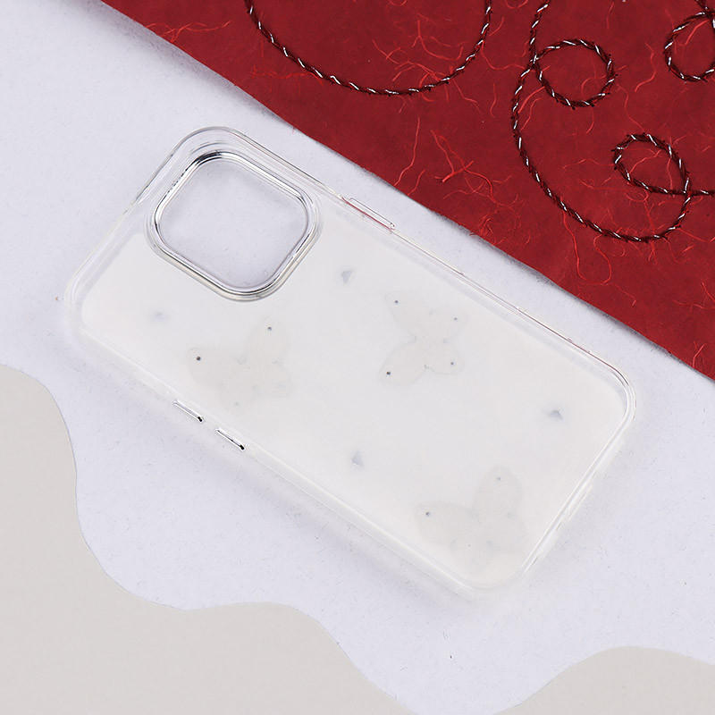 قاب اکلیلی Vip Max آیفون iPhone 16 پروانه نگین دار
