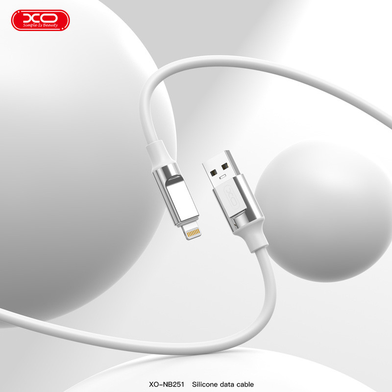 کابل آیفونی فست شارژ XO XO-NB251 6A 1m