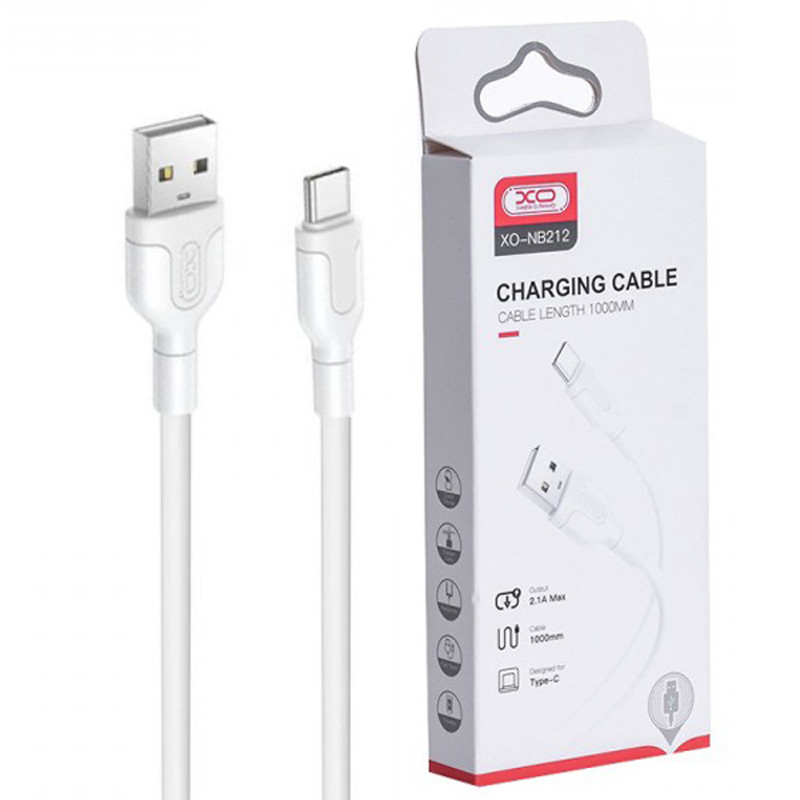 کابل تایپ سی فست شارژ XO XO-NB212 2.1A 1m