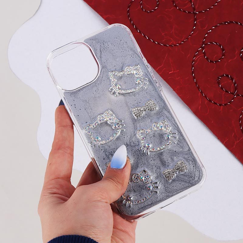 قاب اکلیلی Vip Max آیفون iPhone 13 / 14 طرح Kitty