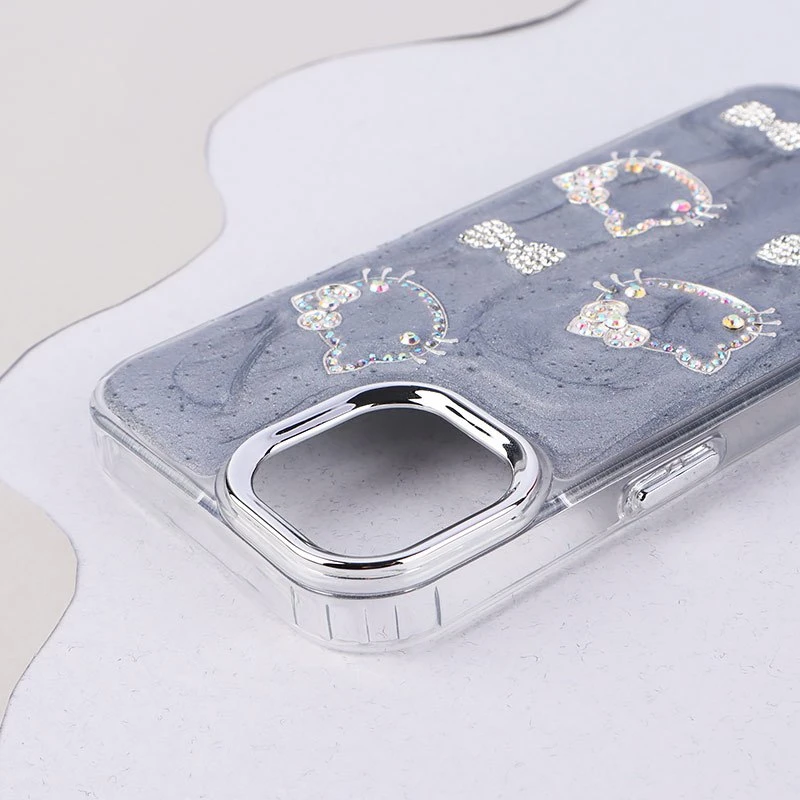 قاب اکلیلی Vip Max آیفون iPhone 15 طرح Kitty