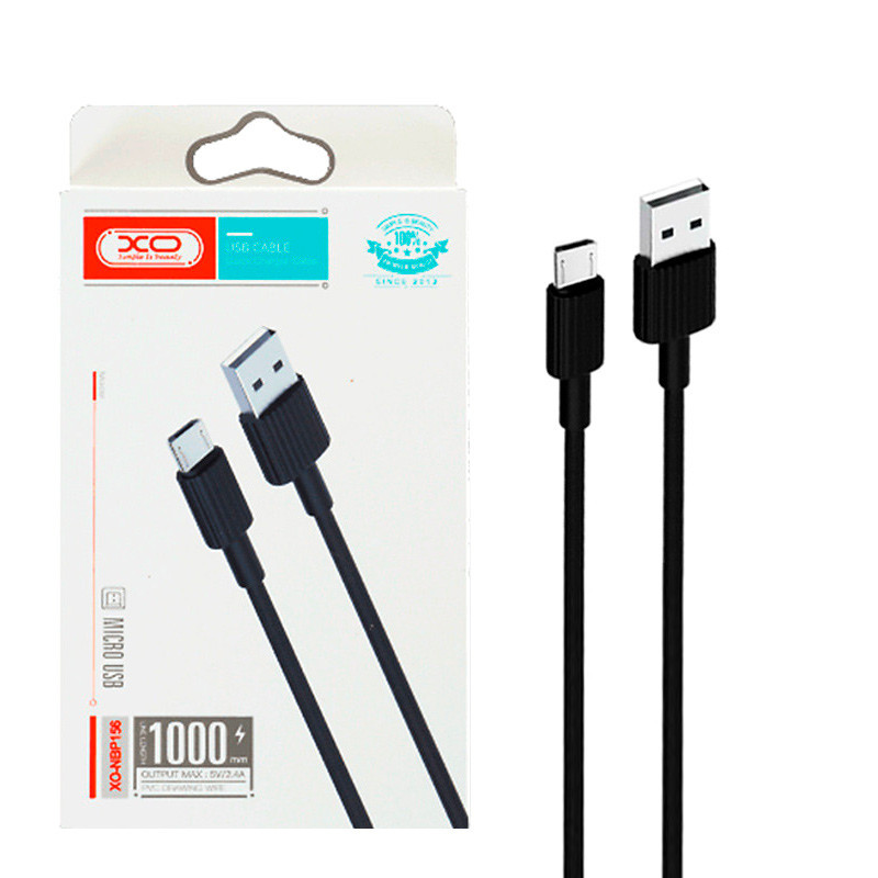 کابل میکرو یو اس بی فست شارژ XO XO-NB156 2.4A 1m