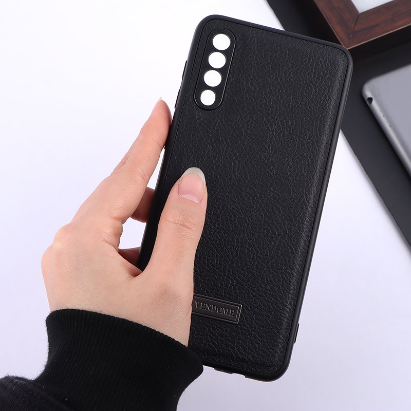 قاب چرمی Vendome سامسونگ Galaxy A30s / A50 / A50s محافظ لنزدار