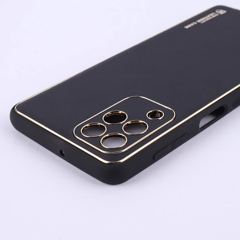 قاب چرمی My Case سامسونگ Galaxy M53 محافظ لنزدار دور رنگی