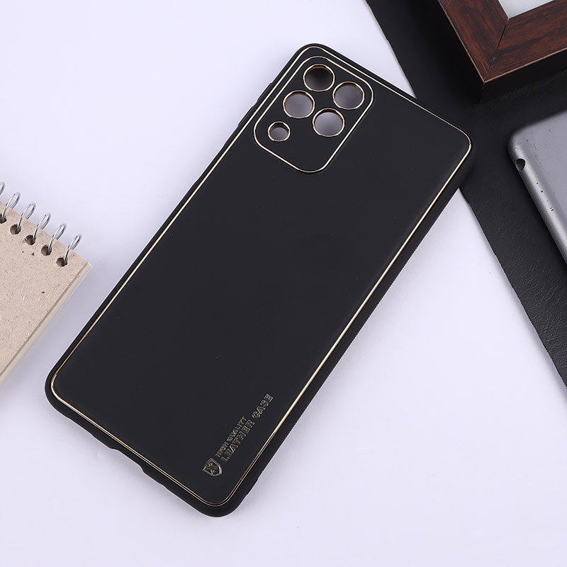 قاب چرمی My Case سامسونگ Galaxy M53 محافظ لنزدار دور رنگی