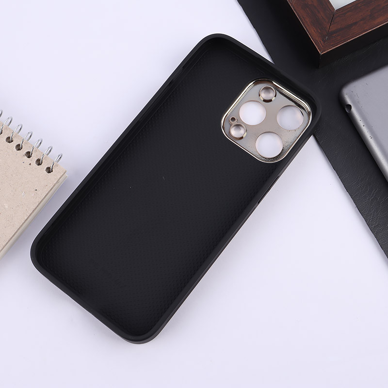 قاب چرمی My Case آیفون iPhone 15 Pro Max محافظ لنزدار دور رنگی