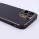 قاب چرمی My Case آیفون iPhone 15 Pro Max محافظ لنزدار دور رنگی