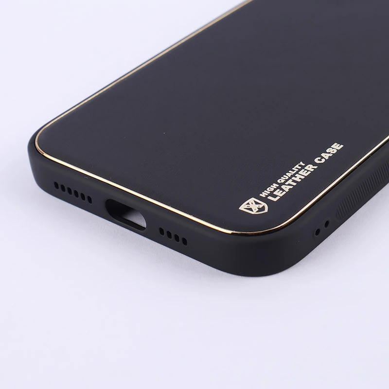 قاب چرمی My Case آیفون iPhone 12 Pro Max محافظ لنزدار دور رنگی