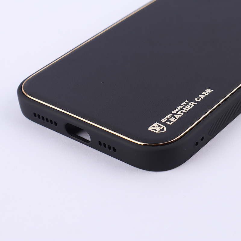 قاب چرمی My Case آیفون iPhone 12 Pro Max محافظ لنزدار دور رنگی