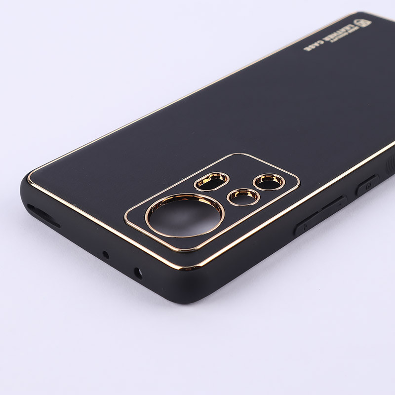 قاب چرمی My Case شیائومی Xiaomi 12 Pro محافظ لنزدار دور رنگی