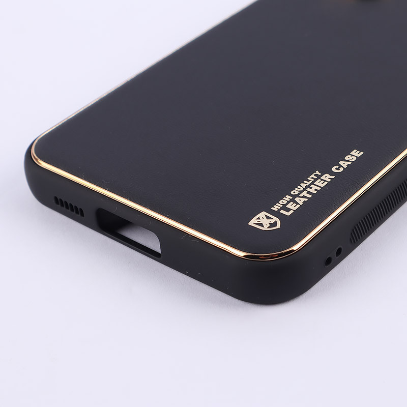 قاب چرمی My Case سامسونگ Galaxy S23 FE 5G محافظ لنزدار دور رنگی