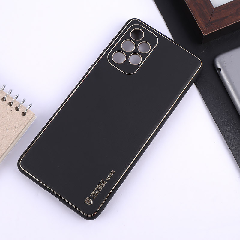قاب چرمی My Case سامسونگ Galaxy A73 محافظ لنزدار دور رنگی