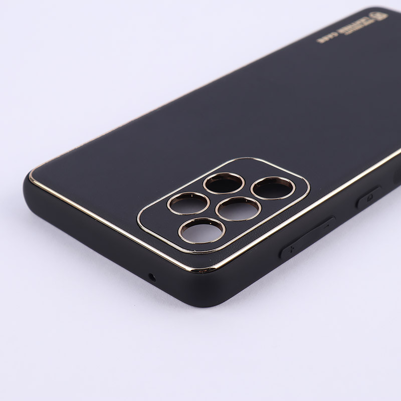 قاب چرمی My Case سامسونگ Galaxy A73 محافظ لنزدار دور رنگی