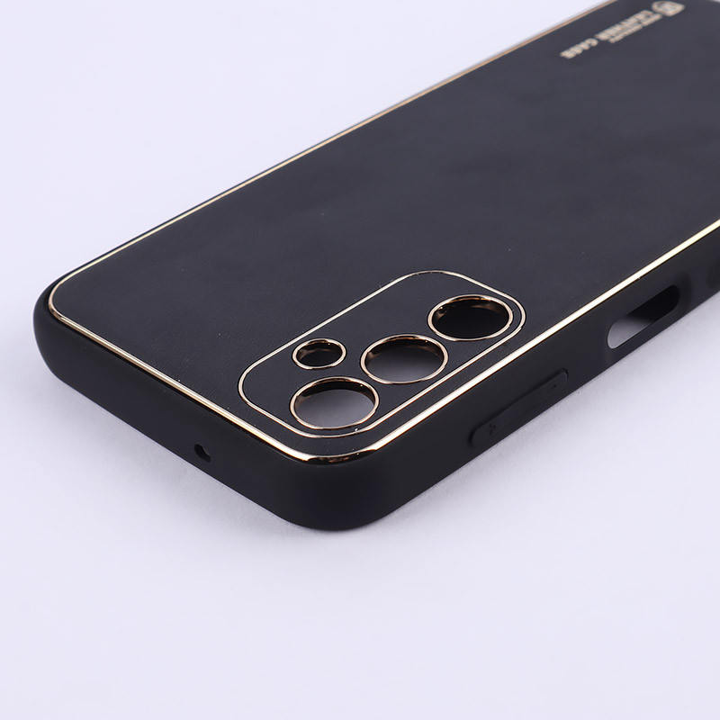 قاب چرمی My Case سامسونگ Galaxy A14 4G / A14 5G محافظ لنزدار دور رنگی