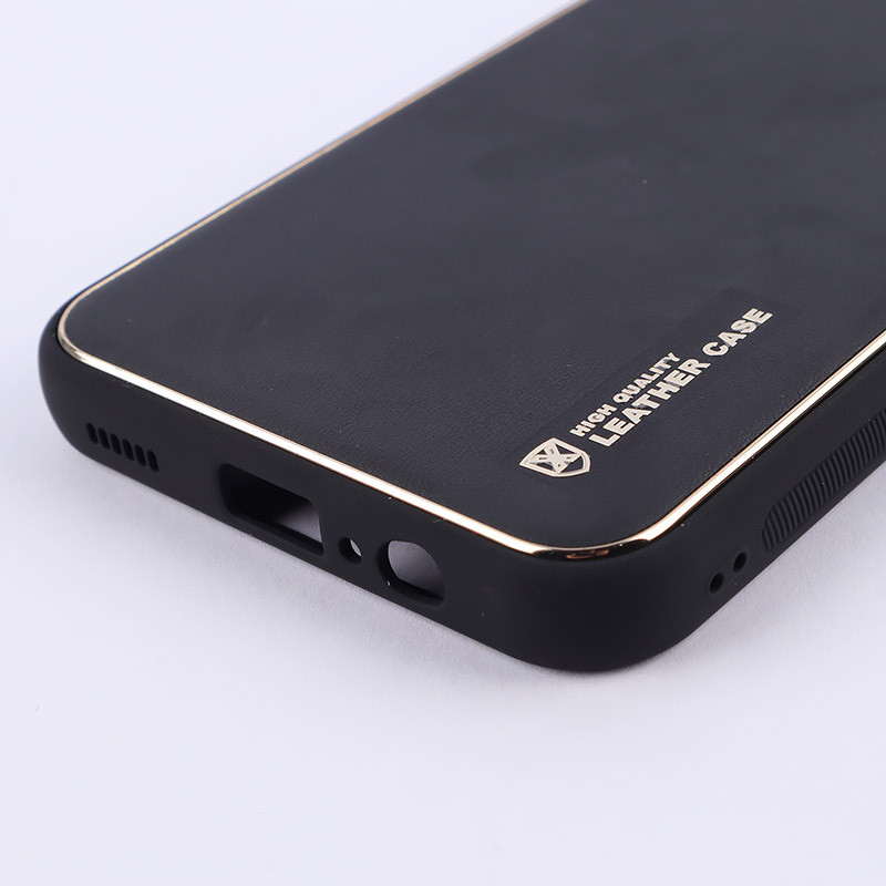 قاب چرمی My Case سامسونگ Galaxy A14 4G / A14 5G محافظ لنزدار دور رنگی