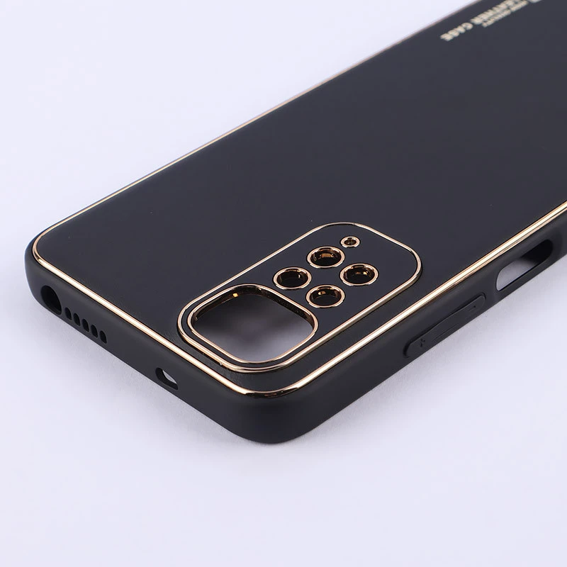 قاب چرمی My Case شیائومی Redmi Note 11 / 11S 4G محافظ لنزدار دور رنگی