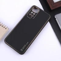 قاب چرمی My Case شیائومی Redmi Note 11 / 11S 4G محافظ لنزدار دور رنگی