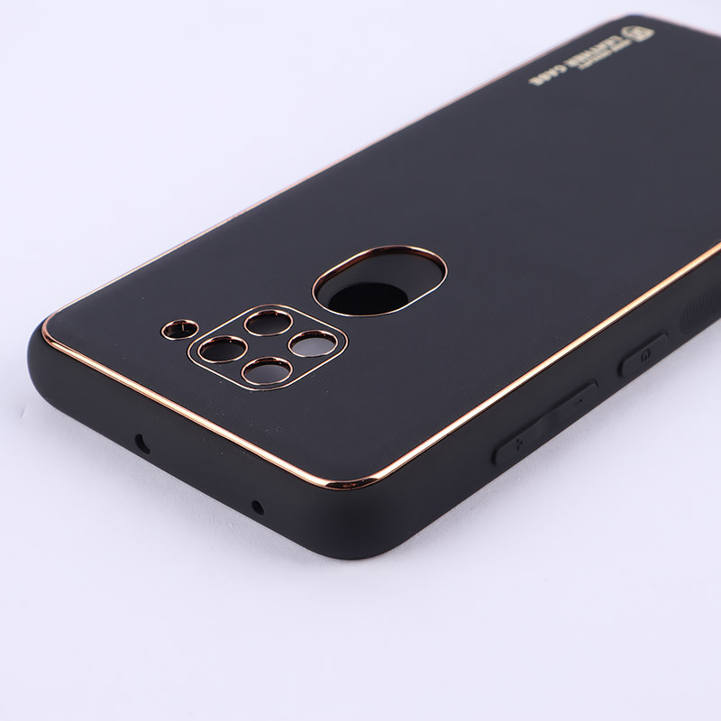 قاب چرمی My Case شیائومی Redmi Note 9 / Redmi 10x 4G محافظ لنزدار دور رنگی