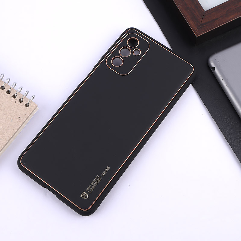 قاب چرمی My Case سامسونگ Galaxy M52 5G محافظ لنزدار دور رنگی