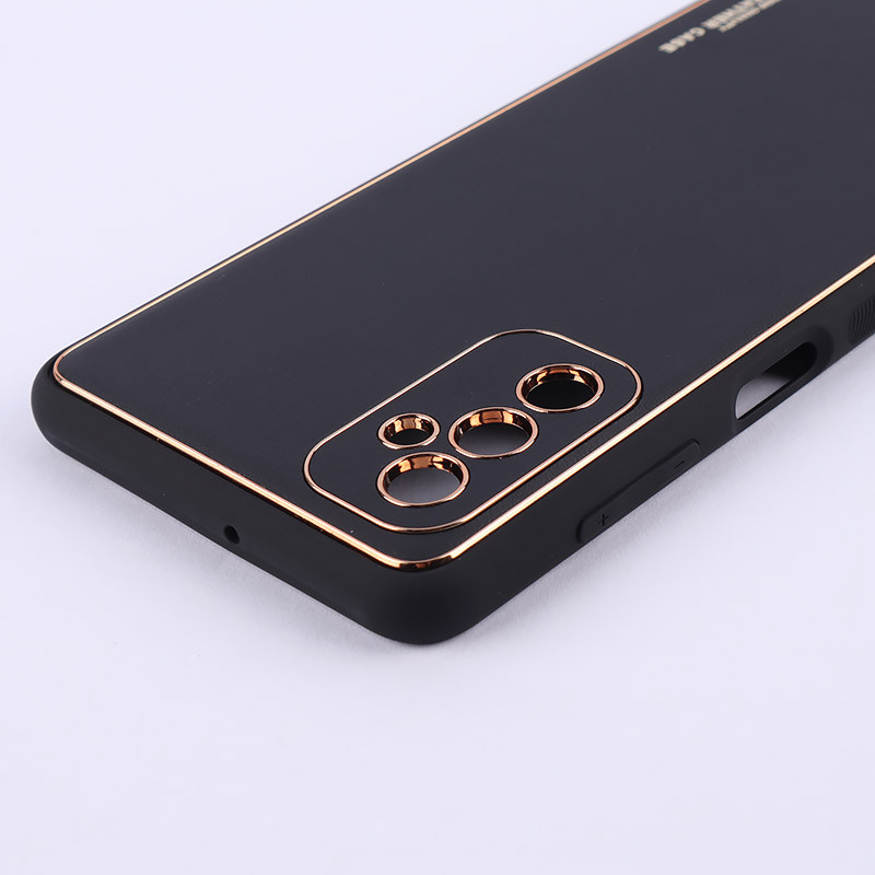 قاب چرمی My Case سامسونگ Galaxy M52 5G محافظ لنزدار دور رنگی