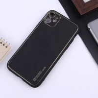 قاب چرمی My Case آیفون iPhone 11 محافظ لنزدار دور رنگی