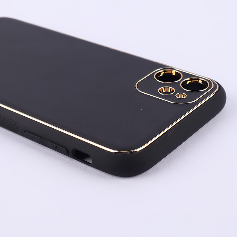 قاب چرمی My Case آیفون iPhone 11 محافظ لنزدار دور رنگی