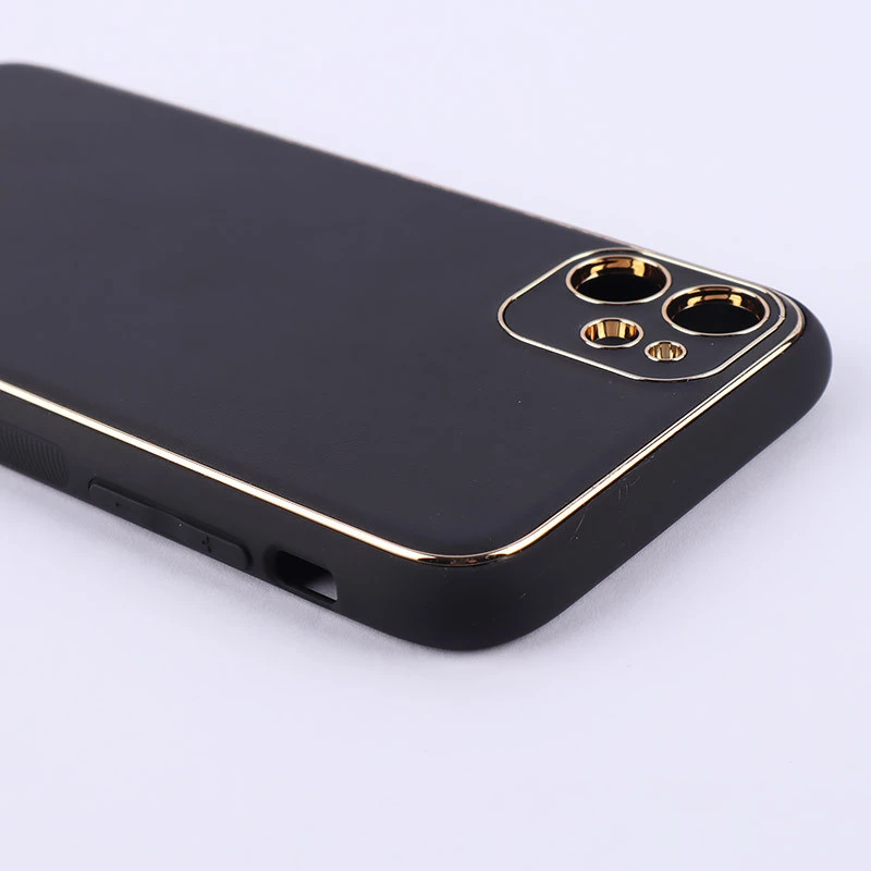 قاب چرمی My Case آیفون iPhone 11 محافظ لنزدار دور رنگی