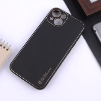 قاب چرمی My Case آیفون iPhone 13 محافظ لنزدار دور رنگی