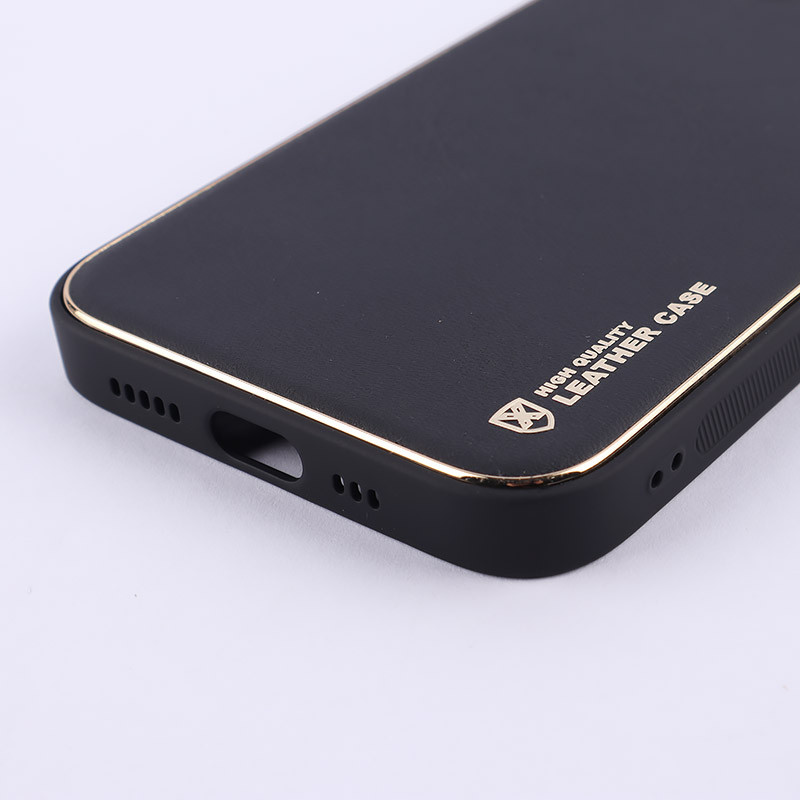 قاب چرمی My Case آیفون iPhone 13 محافظ لنزدار دور رنگی