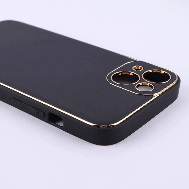قاب چرمی My Case آیفون iPhone 13 محافظ لنزدار دور رنگی