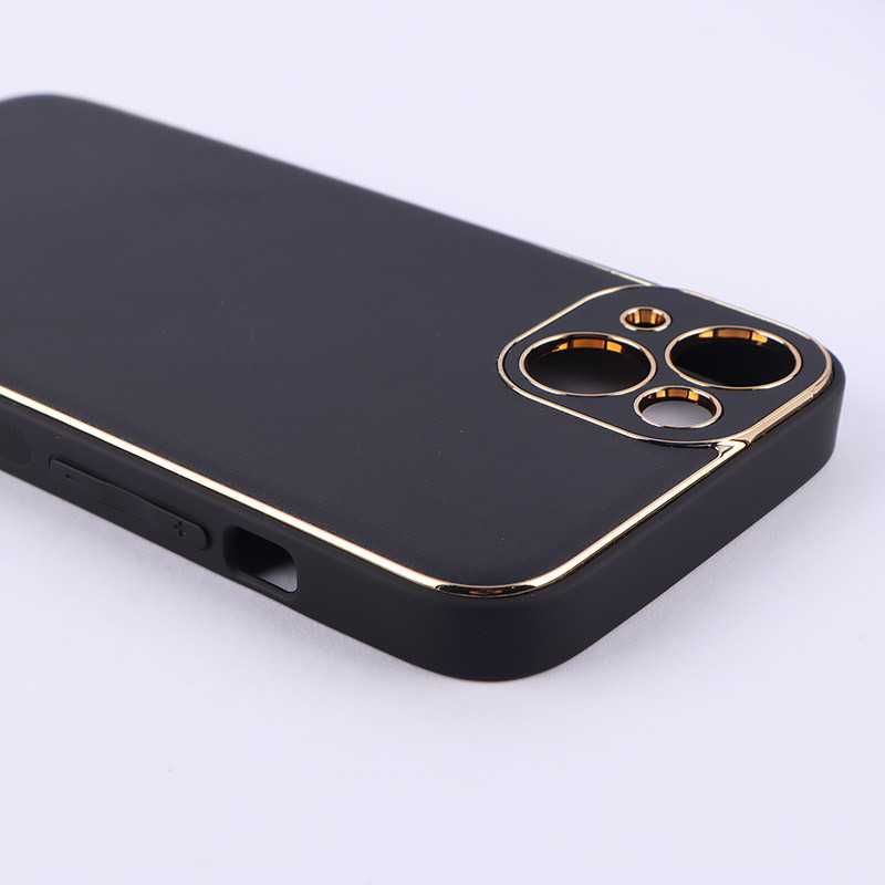 قاب چرمی My Case آیفون iPhone 13 محافظ لنزدار دور رنگی