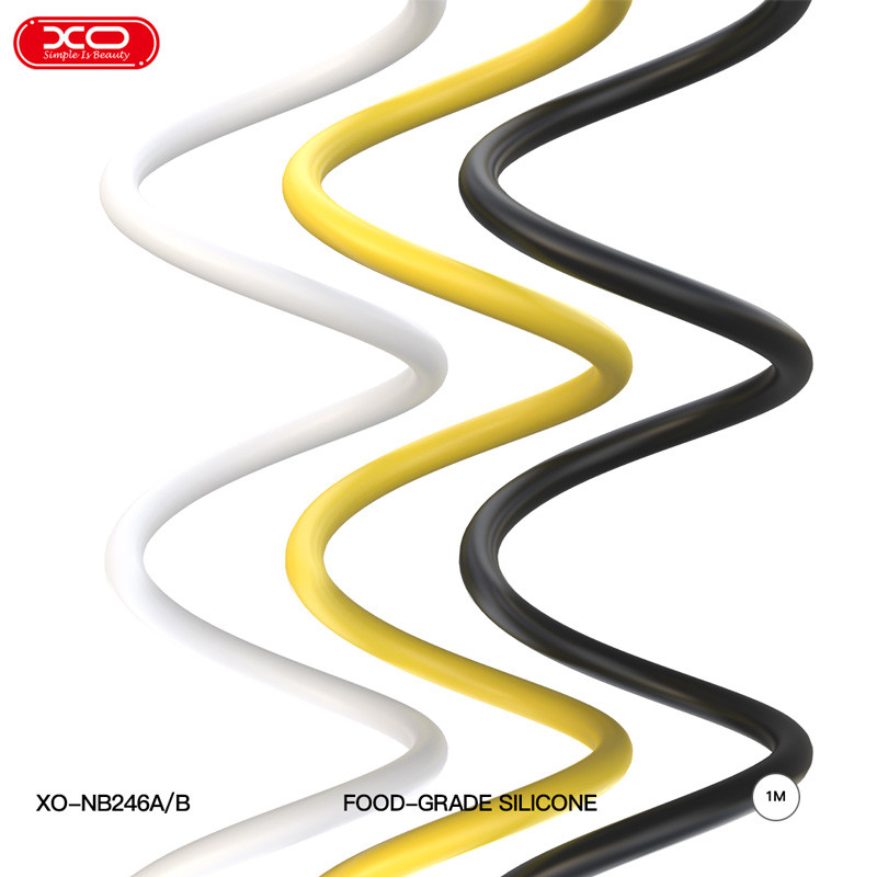 کابل تبدیل فست شارژ XO XO-NB246B Type-C To Type-C 60W 1m