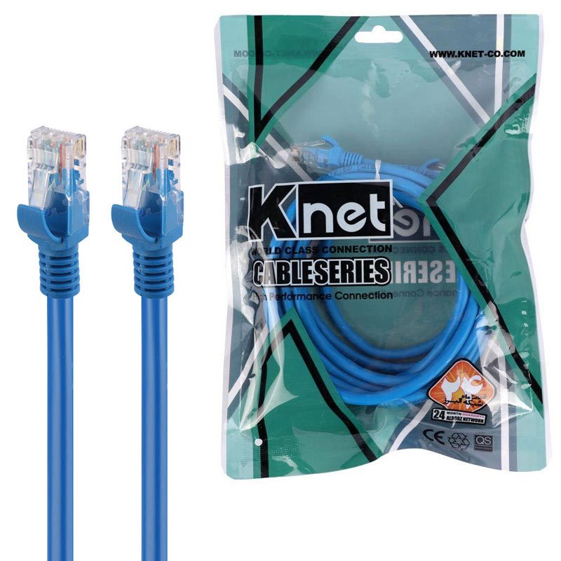 کابل شبکه K-net UTP Cat6 3m