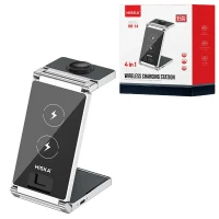 شارژر بی سیم فست شارژ و استند رومیزی Hiska HR-14 15W