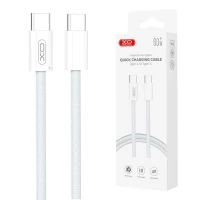 کابل تبدیل فست شارژ XO NB-Q260A Type-C To Type-C 60W 1m
