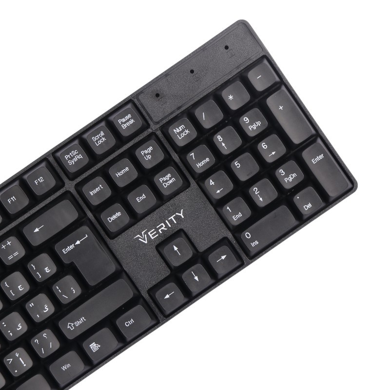 کیبورد و موس بی سیم Verity V-KB6141W