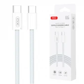 کابل تبدیل فست شارژ XO NB-Q260B Type-C To Type-C 60W 1.5m