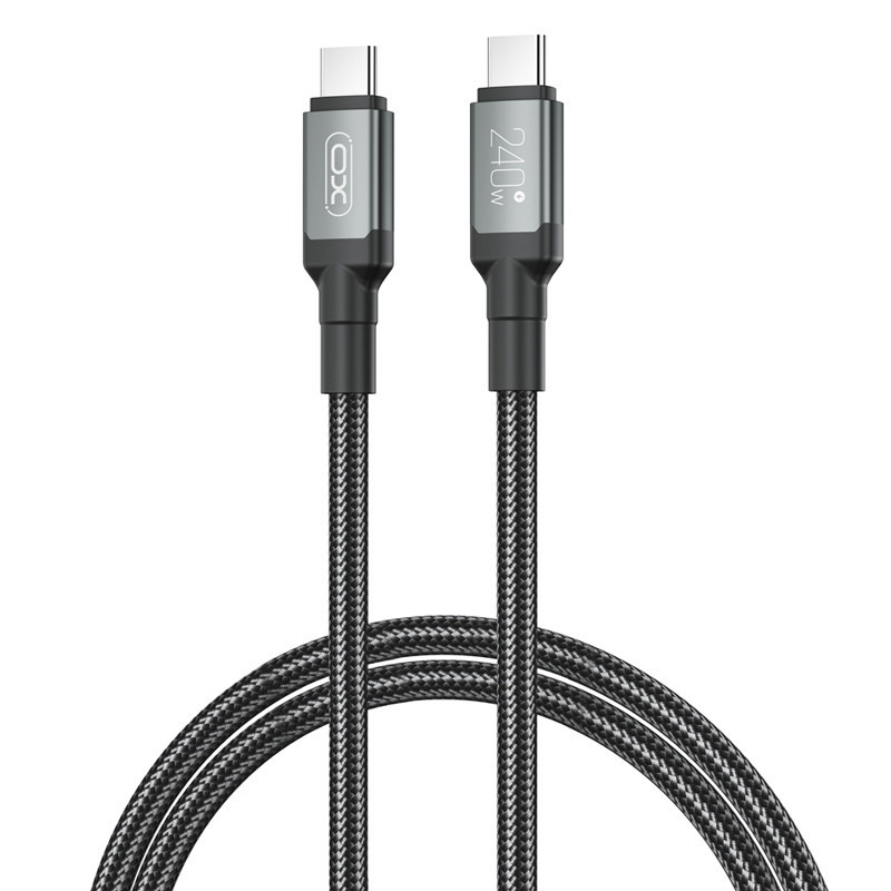 کابل تبدیل فست شارژ XO XO-NB-Q264B Type-C To Type-C 5A PD 240W 2m