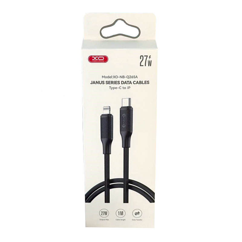 کابل تبدیل فست شارژ XO NB-Q265A Type-C To Lightning 27W 1m