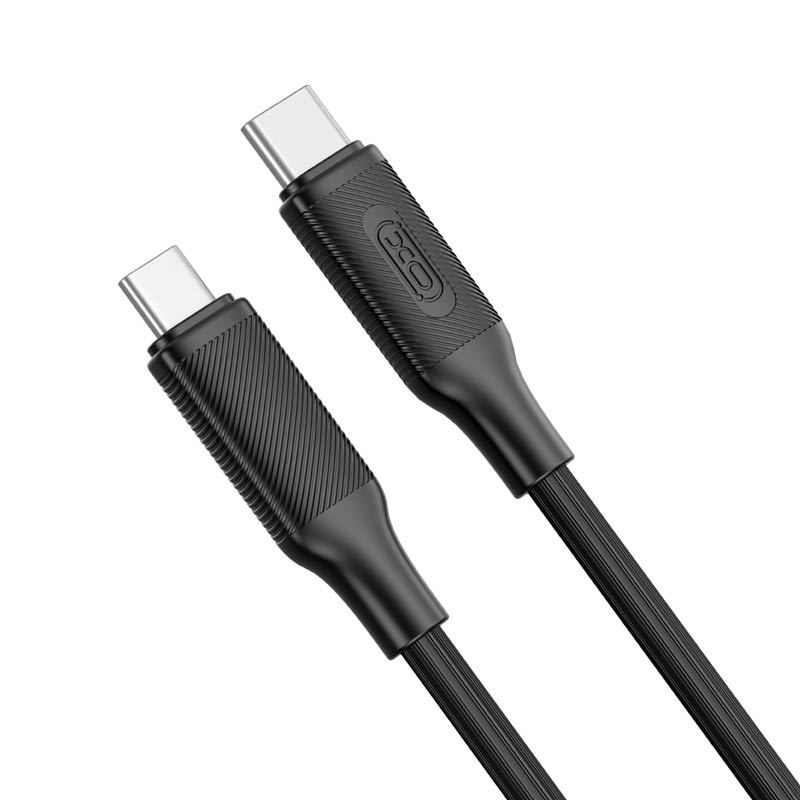 کابل تبدیل فست شارژ XO NB-Q265B Type-C To Type-C 60W 1m